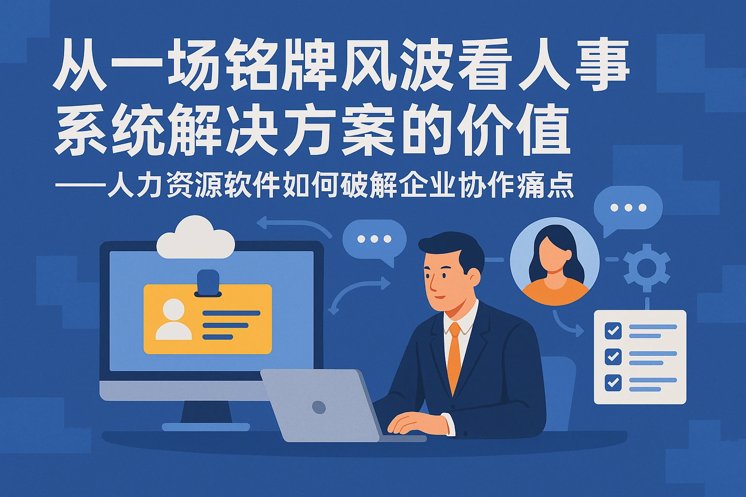 从一场铭牌风波看人事系统解决方案的价值——人力资源软件如何破解企业协作痛点