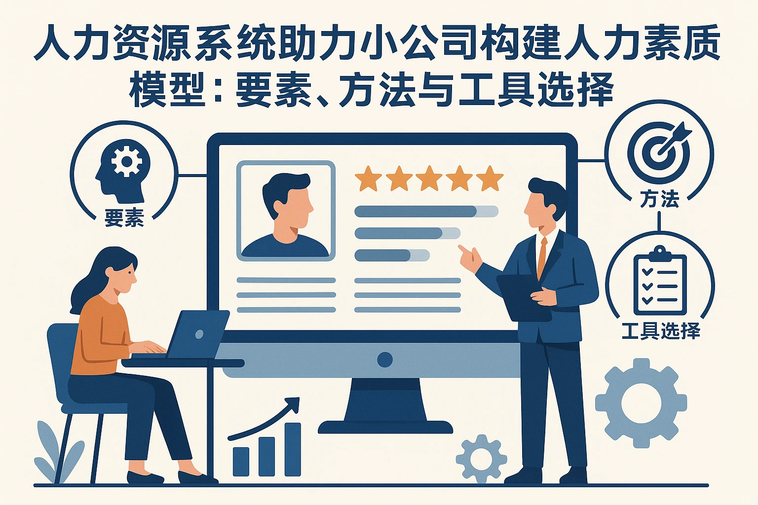 人力资源系统助力小公司构建人力素质模型：要素、方法与工具选择