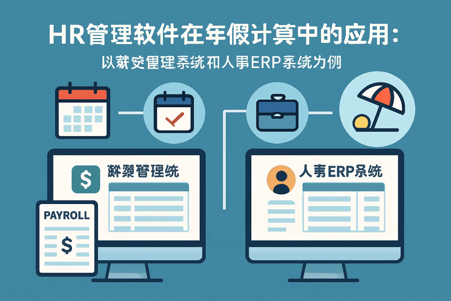 HR管理软件在年假计算中的应用：以薪资管理系统和人事ERP系统为例