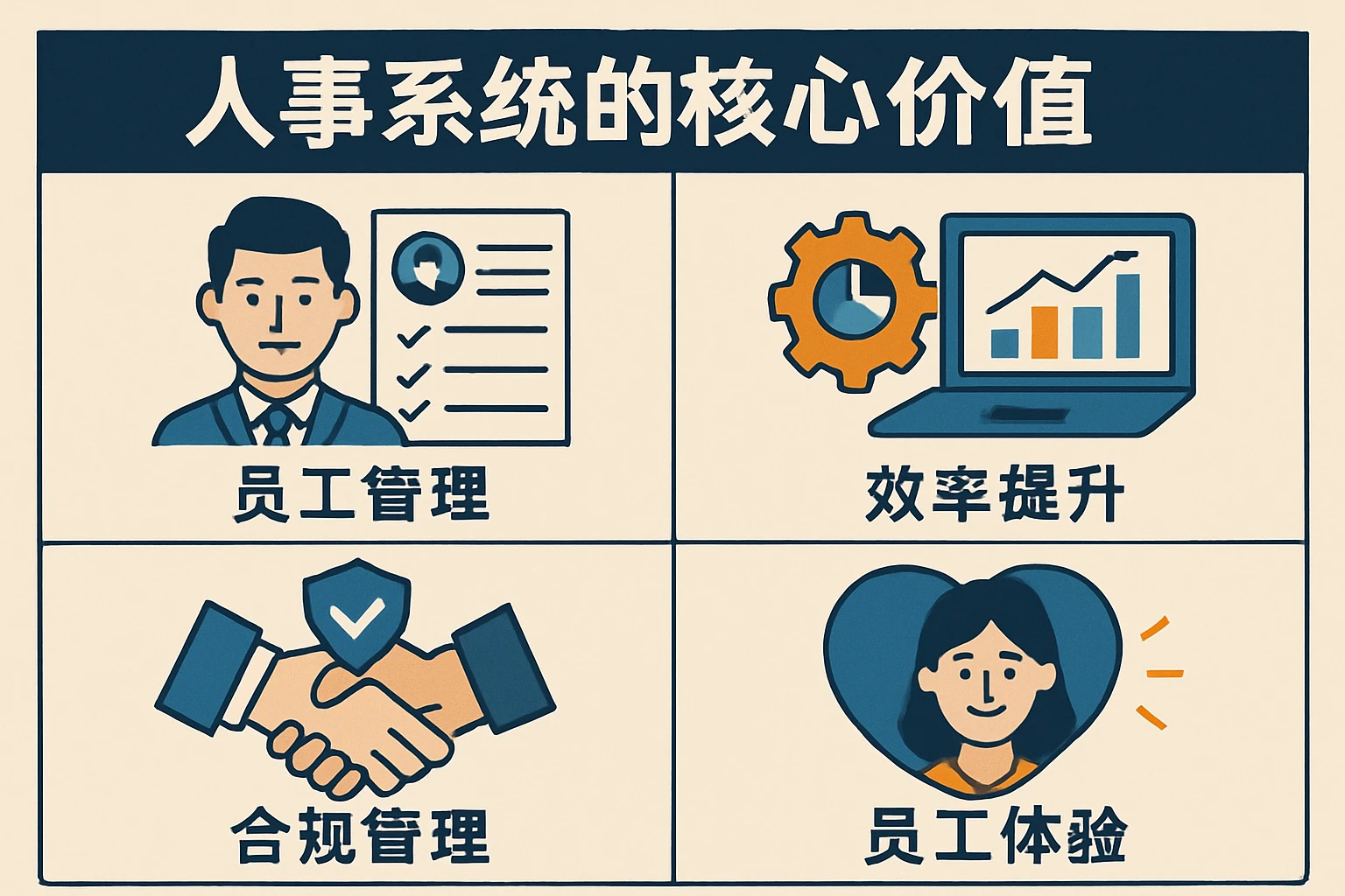 人事系统的核心价值