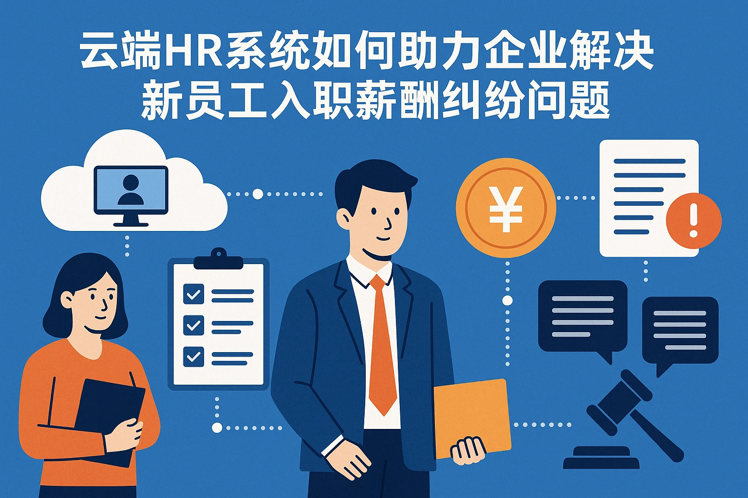 云端HR系统如何助力企业解决新员工入职薪酬纠纷问题