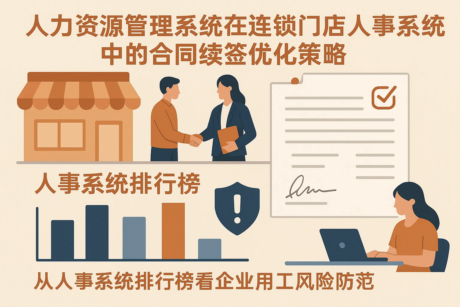 人力资源管理系统在连锁门店人事系统中的合同续签优化策略 - 从人事系统排行榜看企业用工风险防范
