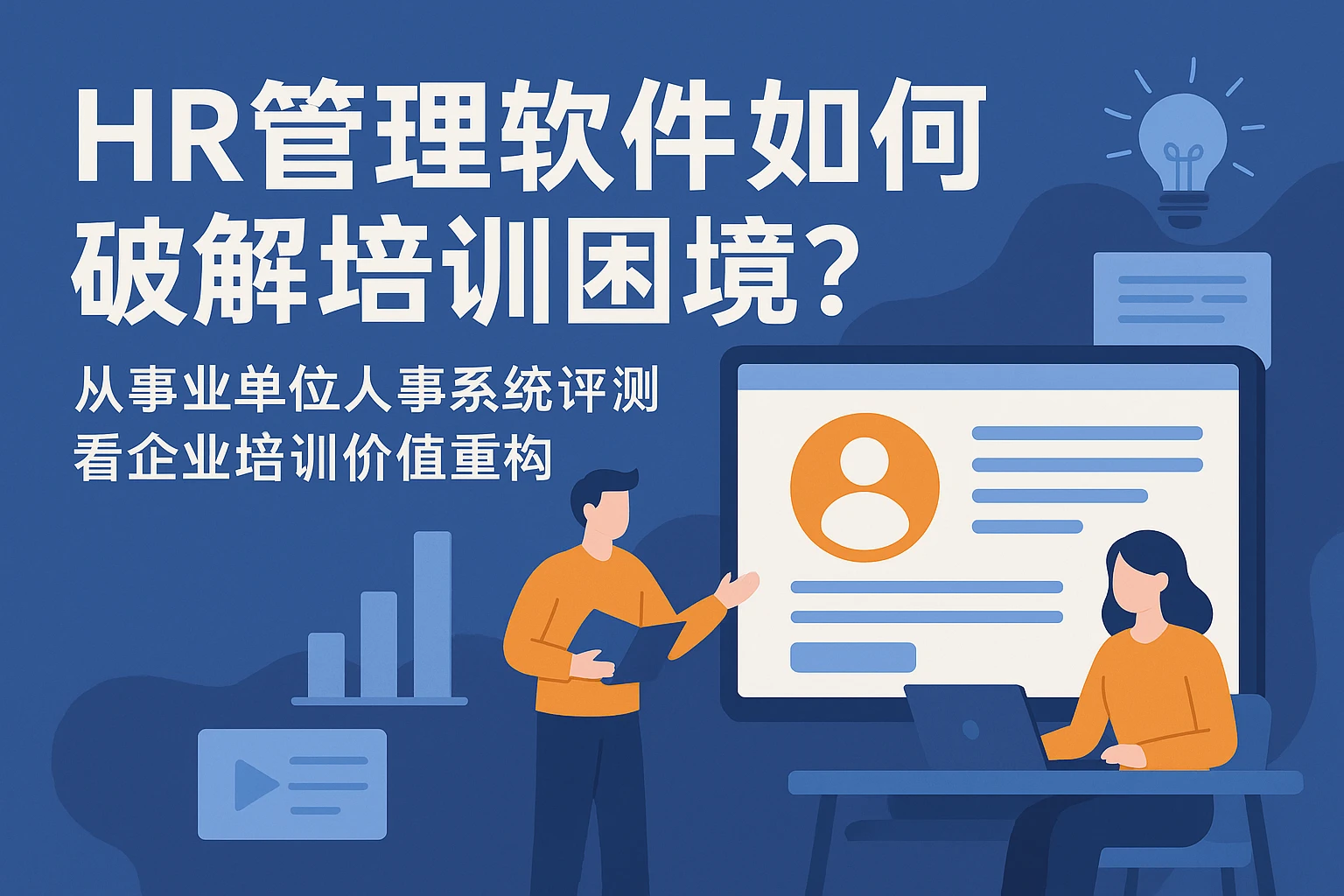 HR管理软件如何破解培训困境?从事业单位人事系统评测看企业培训价值重构
