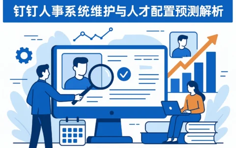 钉钉人事系统维护与人才配置预测解析