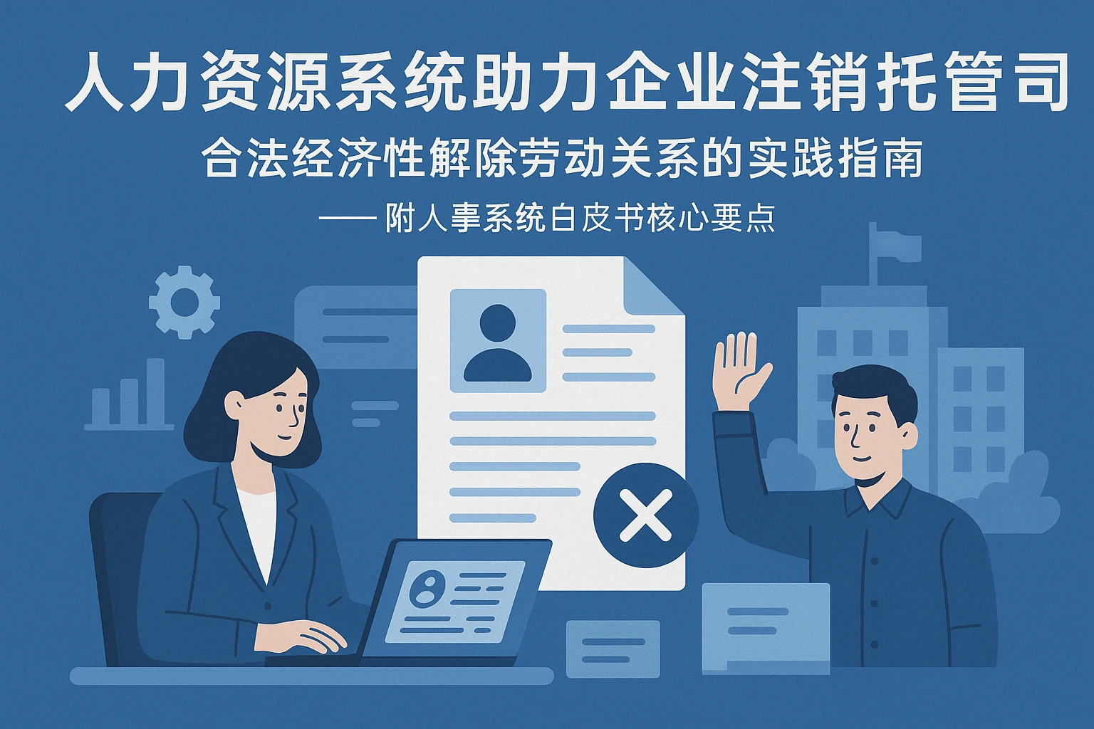 人力资源系统助力企业注销托管公司:合法经济性解除劳动关系的实践指南——附人事系统白皮书核心要点