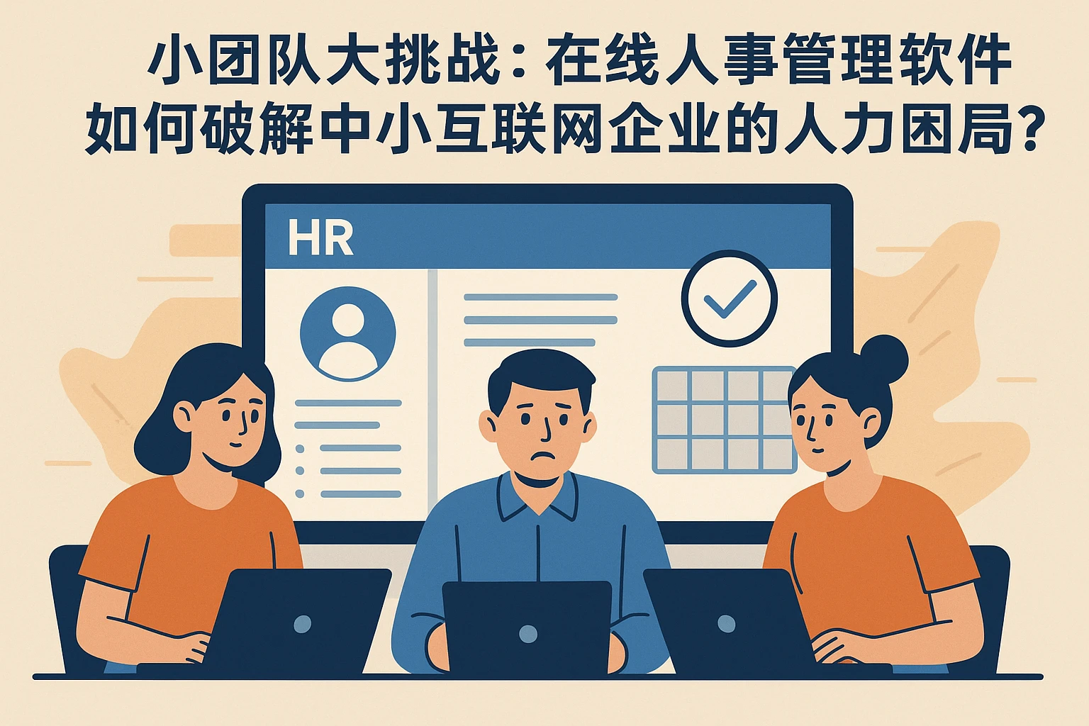 小团队大挑战:在线人事管理软件如何破解中小互联网企业的人力困局?