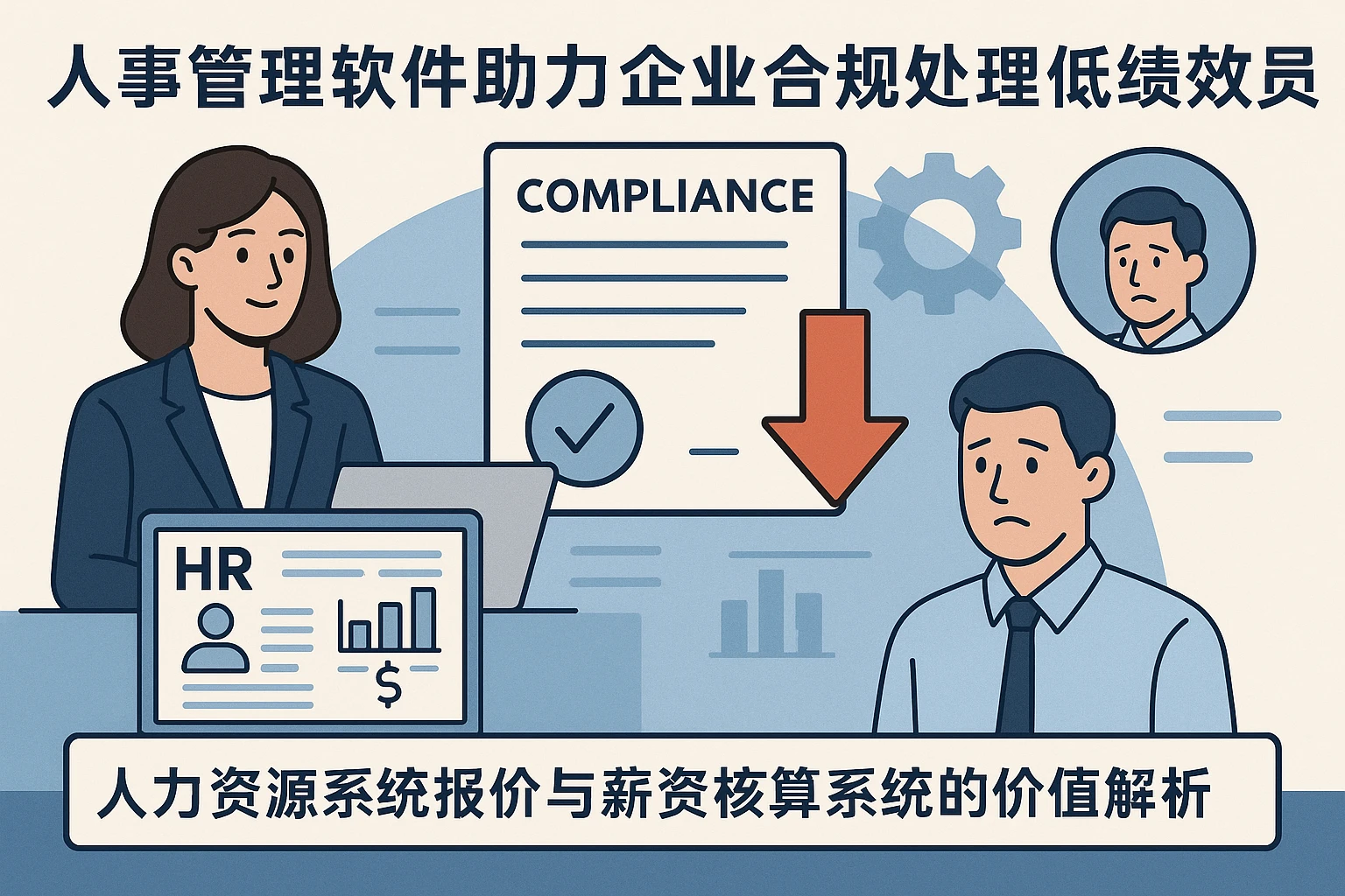人事管理软件助力企业合规处理低绩效员工——人力资源系统报价与薪资核算系统的价值解析