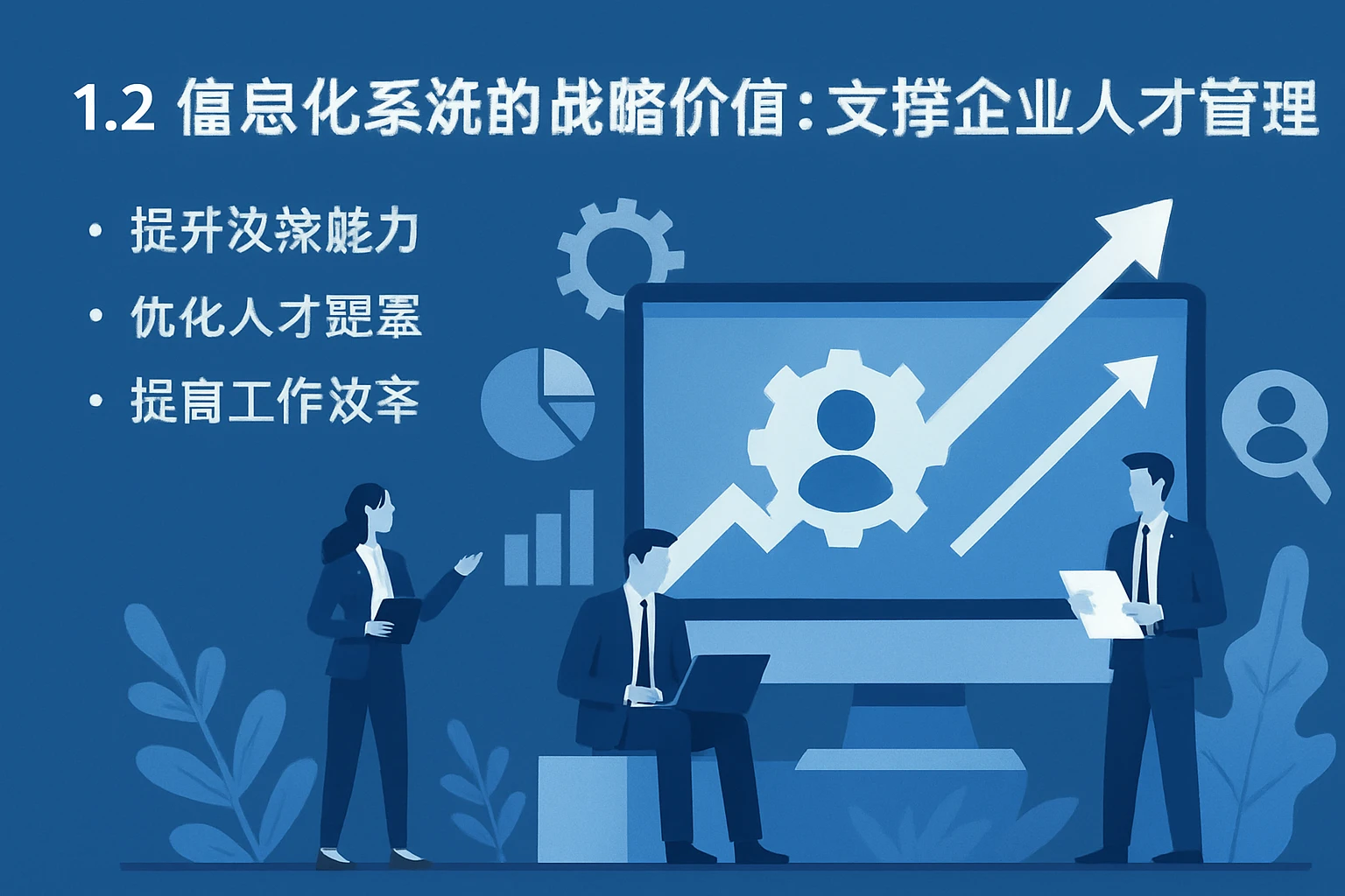1.2 信息化系统的战略价值:支撑企业人才管理