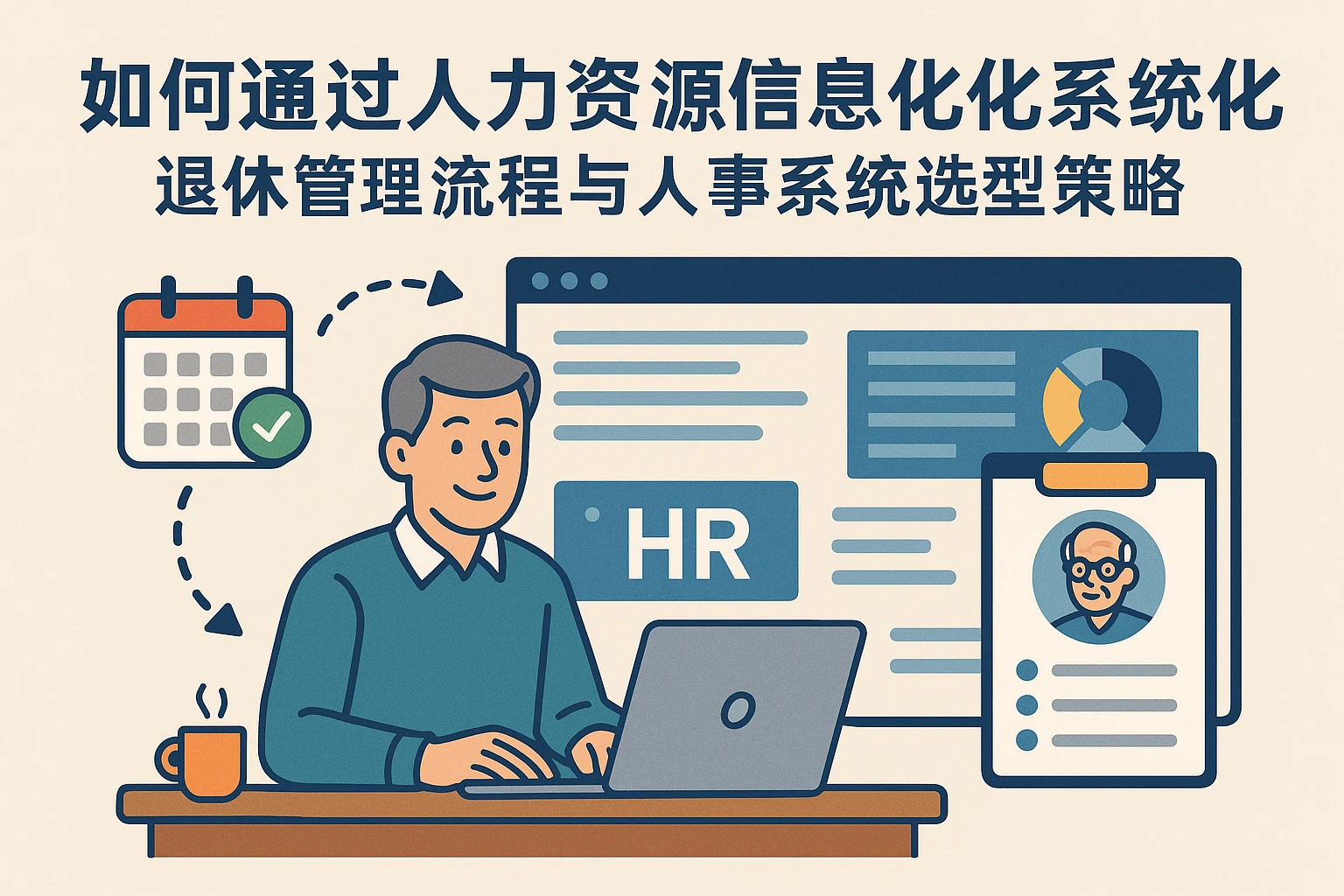如何通过人力资源信息化系统优化退休管理流程与人事系统选型策略