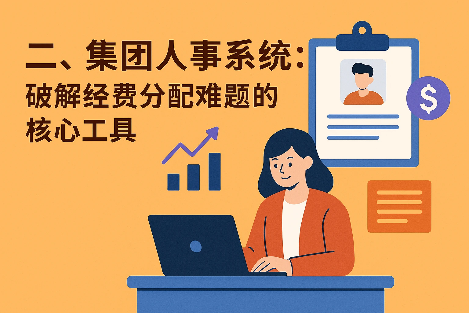 二、集团人事系统：破解经费分配难题的核心工具