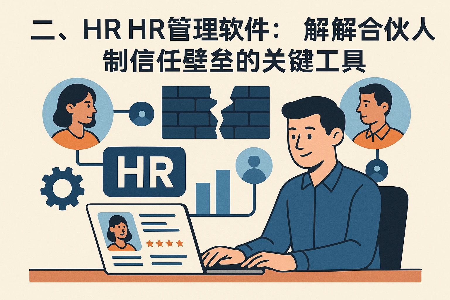 二、HR管理软件:破解合伙人制信任壁垒的关键工具
