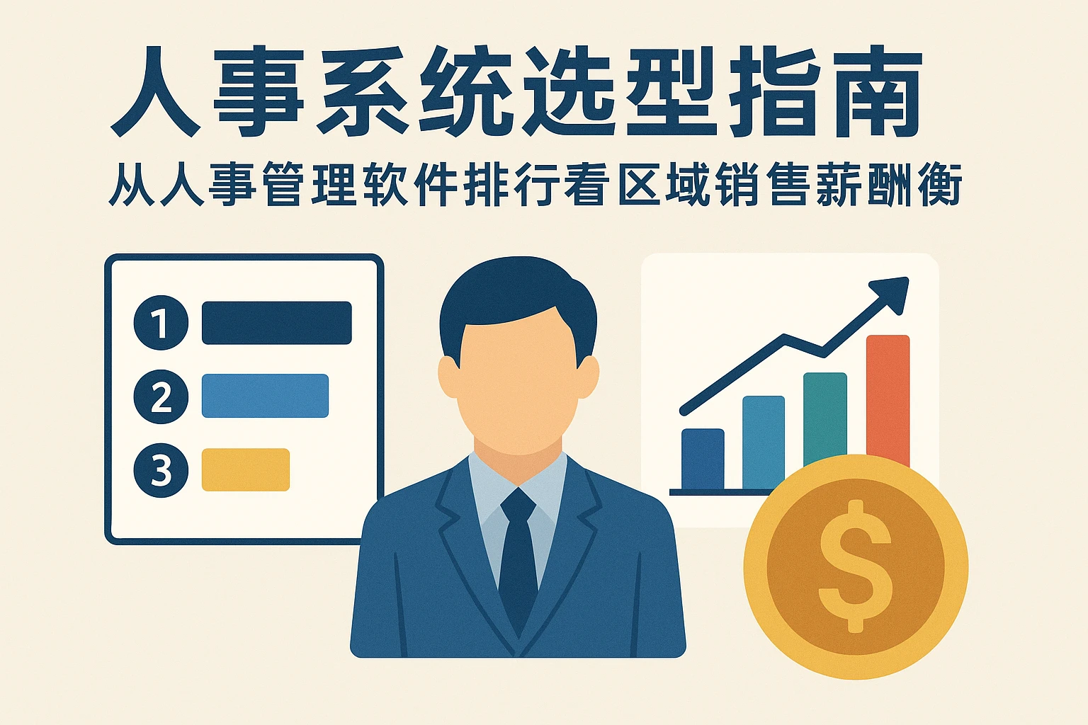 人事系统选型指南：从人事管理软件排行榜看区域销售薪酬平衡
