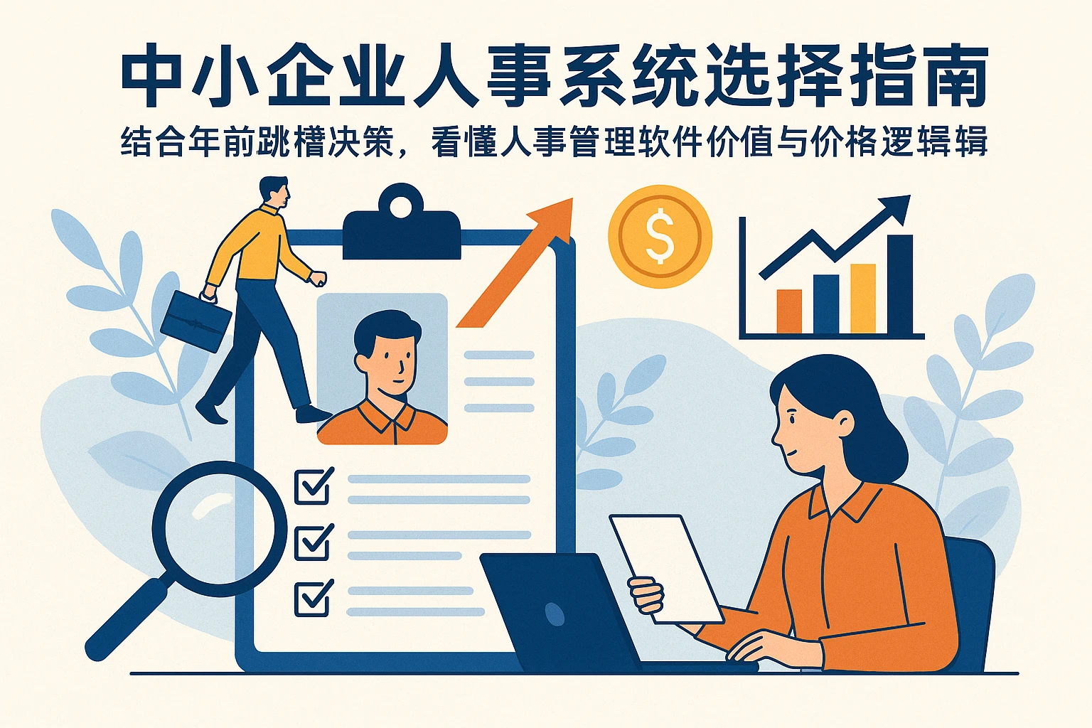 中小企业人事系统选择指南：结合年前跳槽决策，看懂人事管理软件价值与价格逻辑