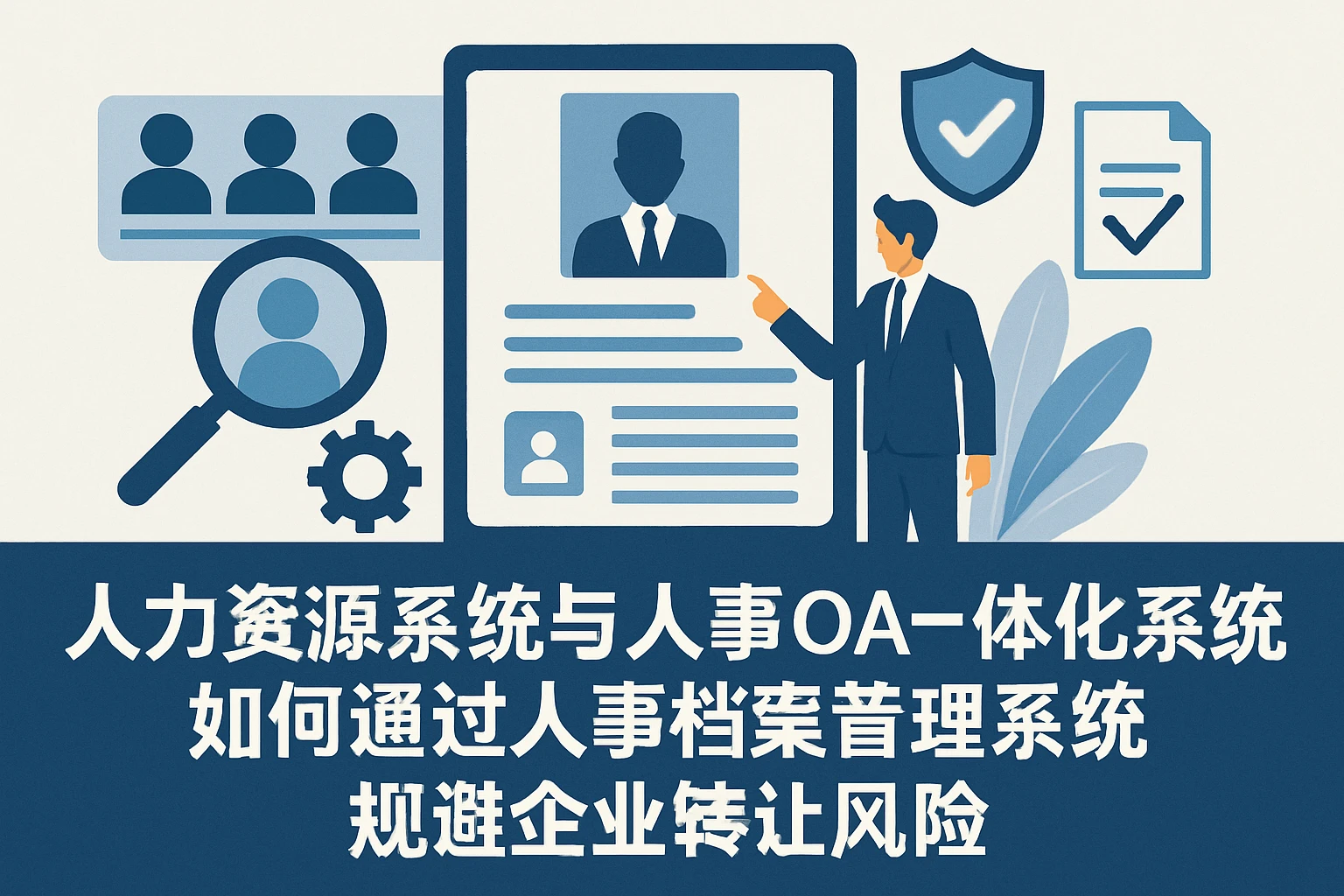 人力资源系统与人事OA一体化系统如何通过人事档案管理系统规避企业转让风险
