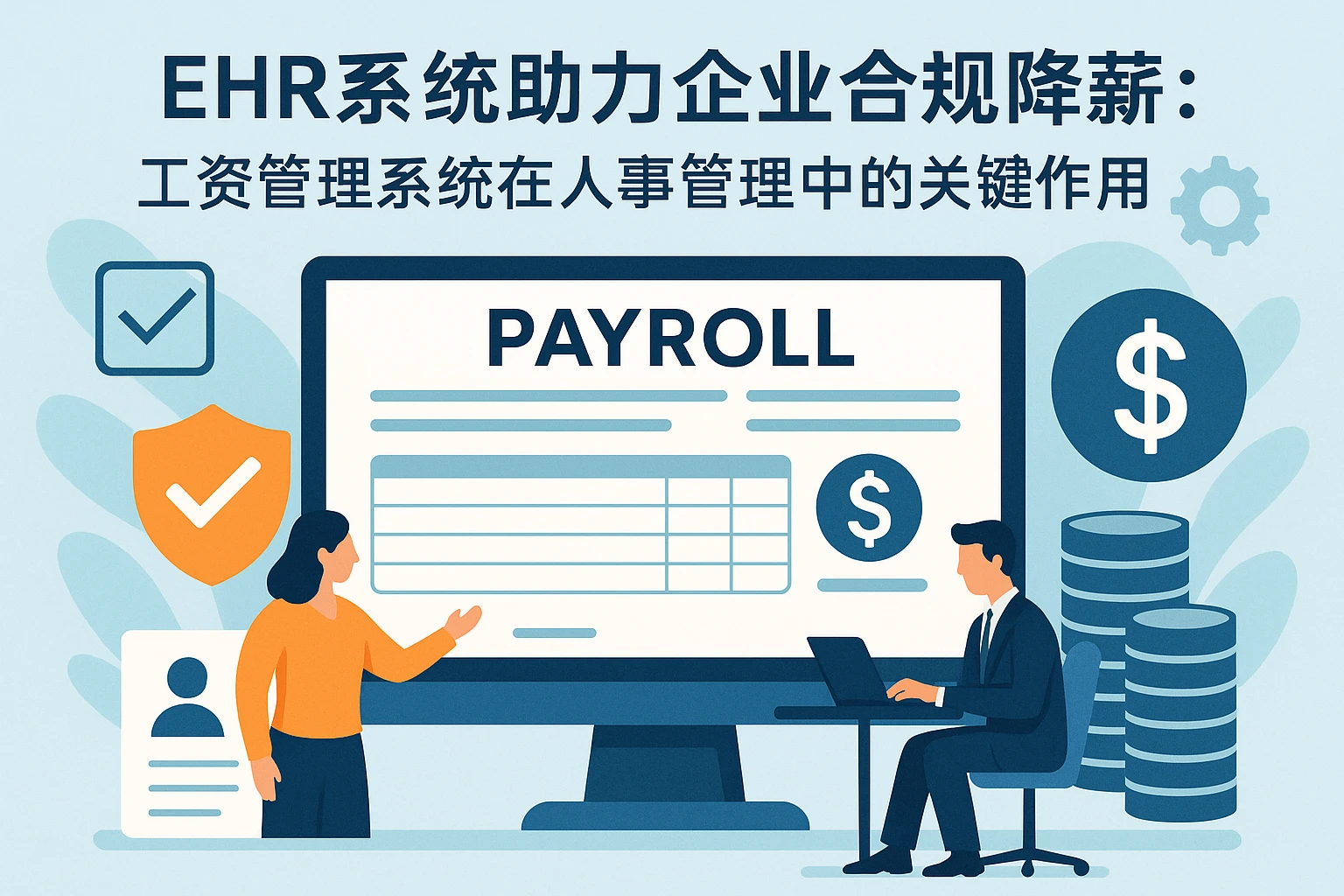 EHR系统助力企业合规降薪：工资管理系统在人事管理中的关键作用