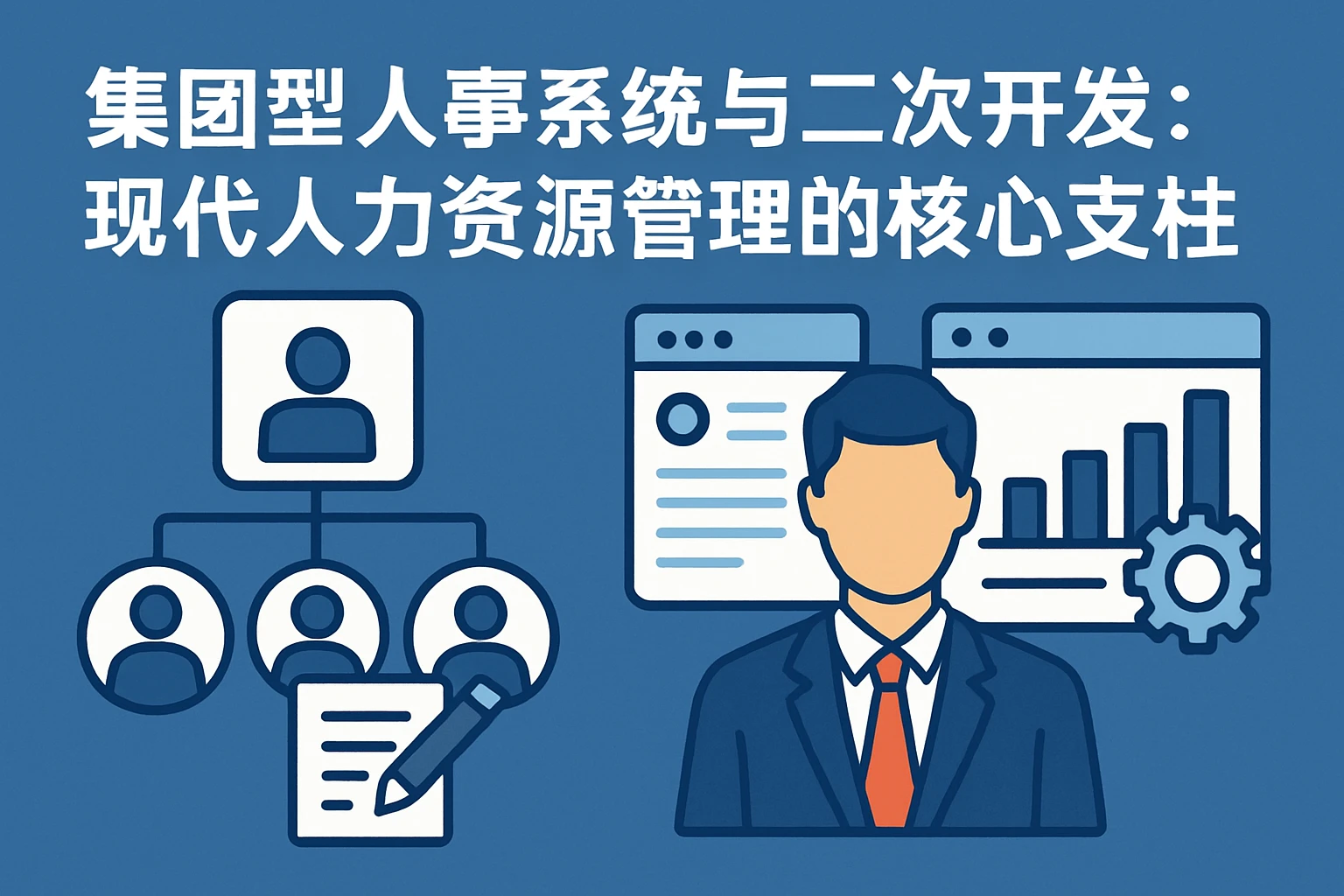 集团型人事系统与二次开发:现代人力资源管理的核心支柱