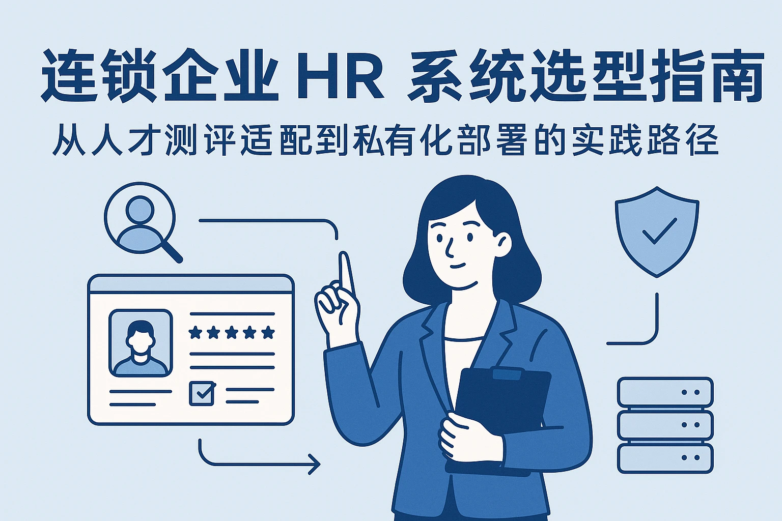 连锁企业HR系统选型指南:从人才测评适配到私有化部署的实践路径