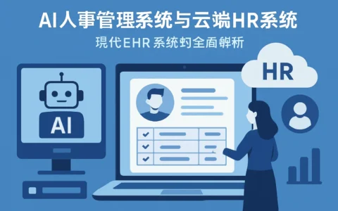 AI人事管理系统与云端HR系统：现代ehr系统的全面解析
