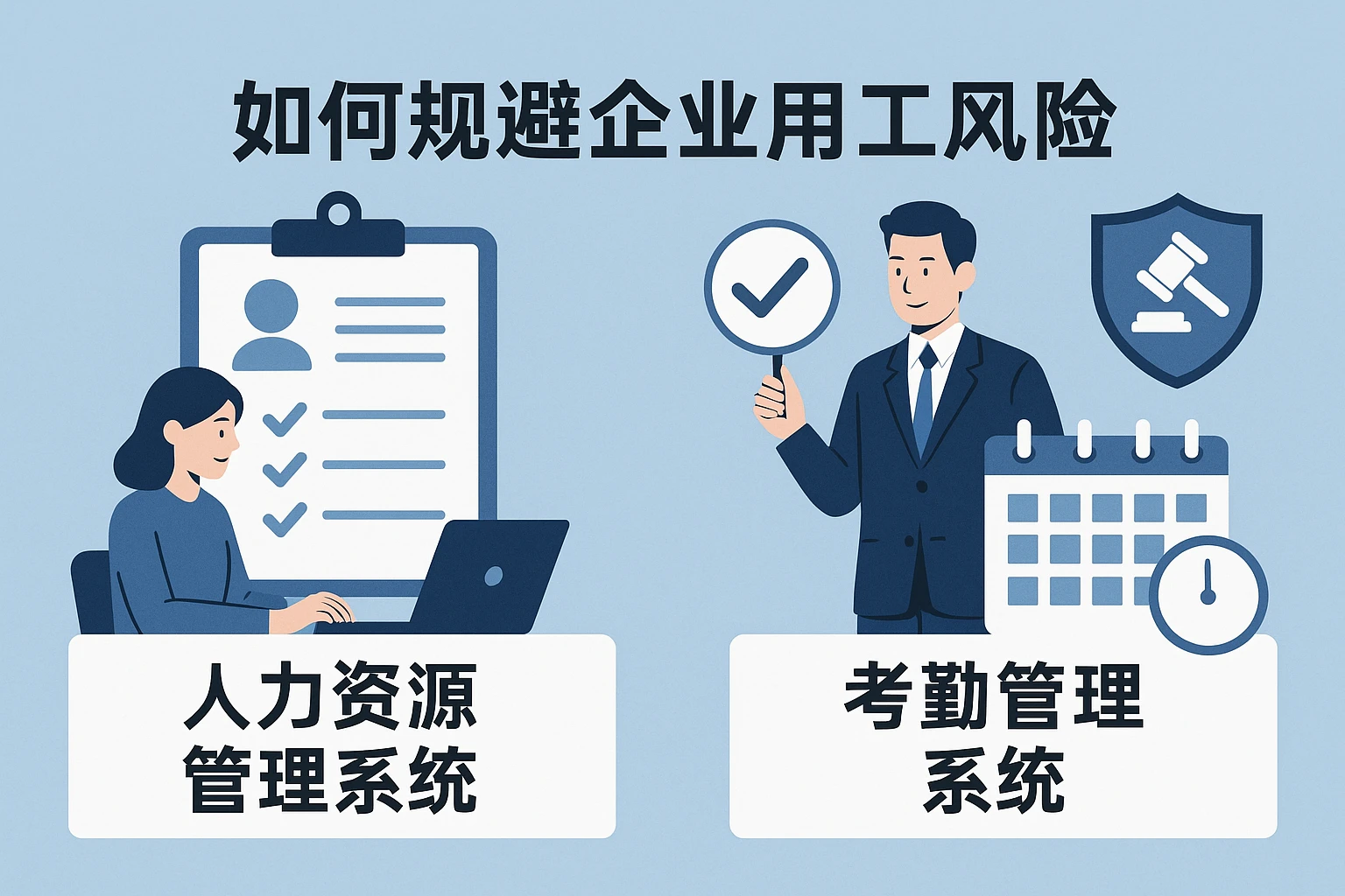 人力资源管理系统与考勤管理系统如何规避企业用工风险