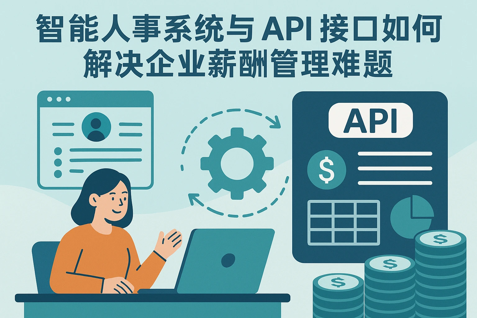 智能人事系统与API接口如何解决企业薪酬管理难题