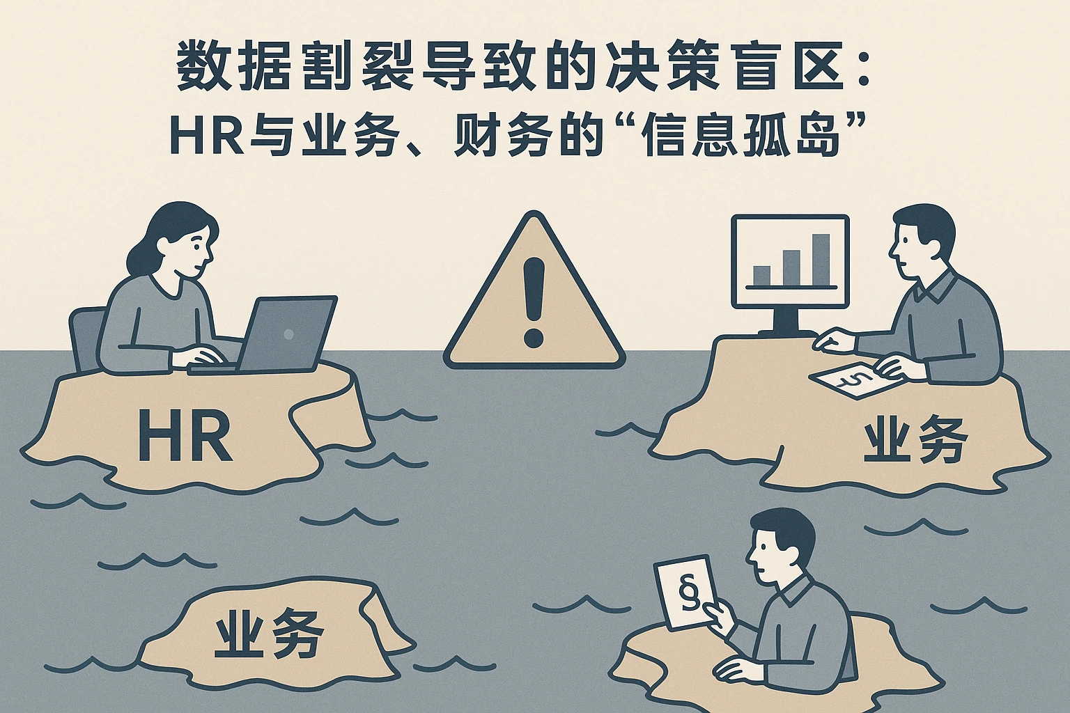 2. 数据割裂导致的决策盲区:HR与业务、财务的“信息孤岛”