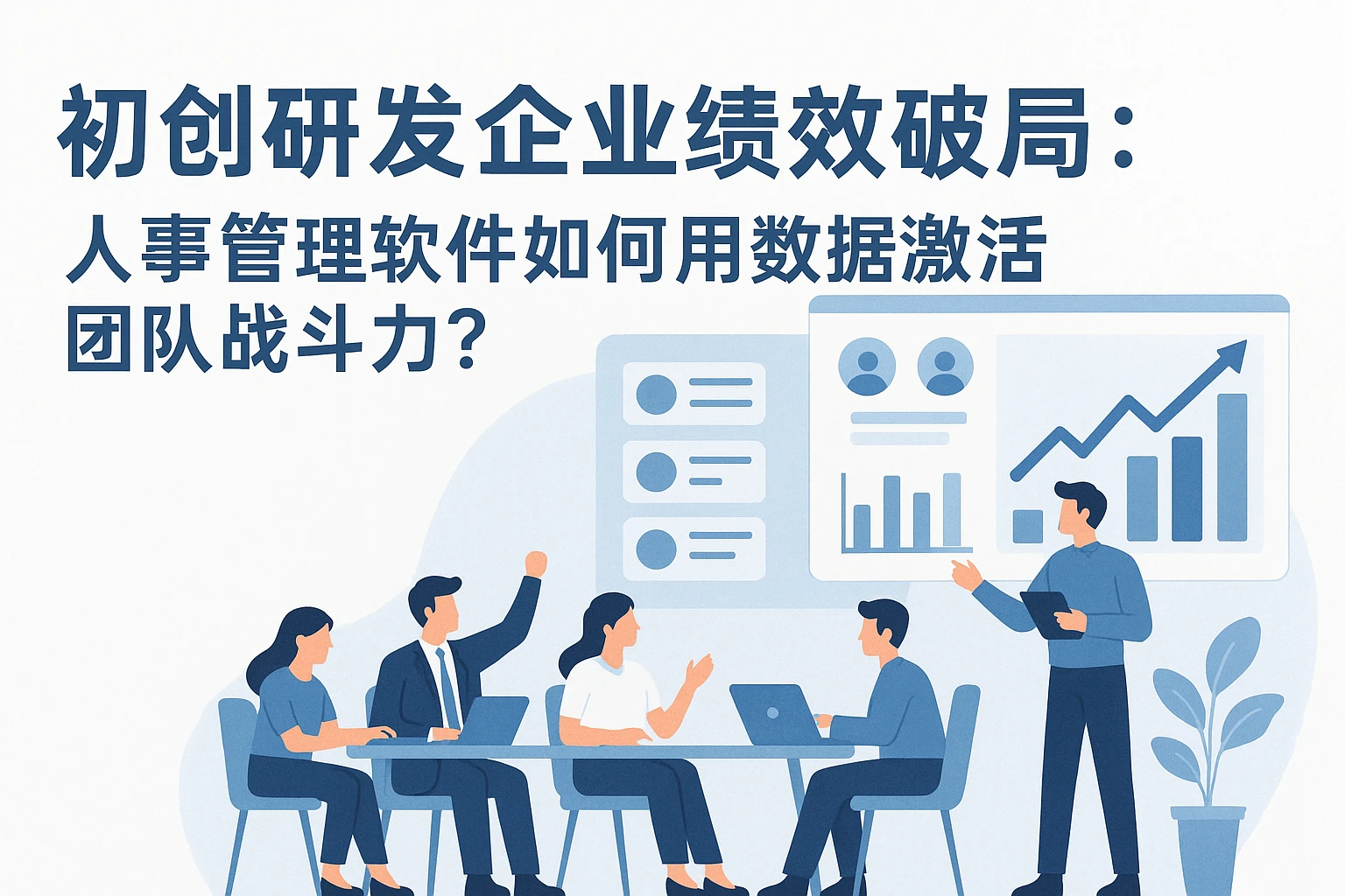 初创研发企业绩效破局：人事管理软件如何用数据激活团队战斗力？