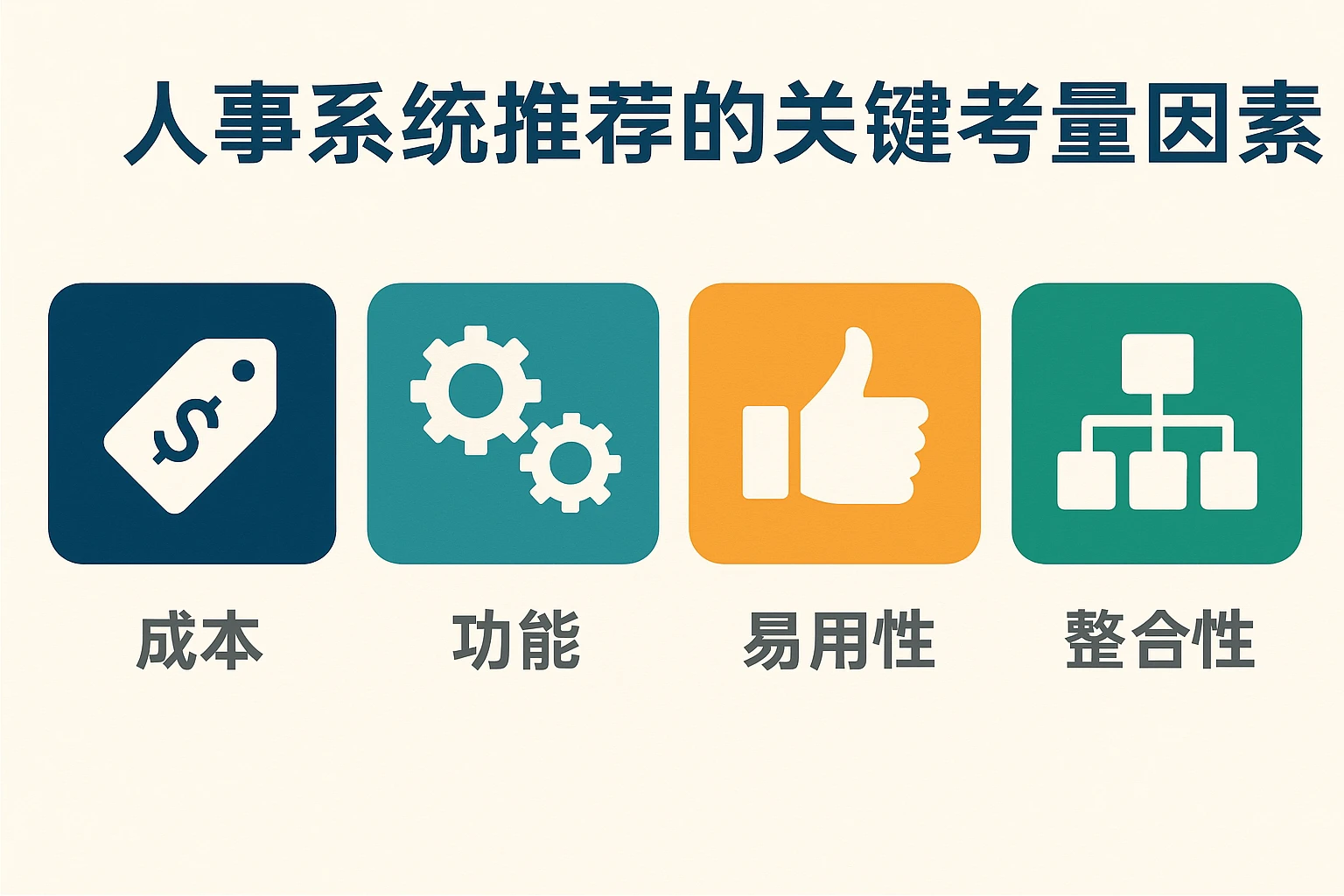 人事系统推荐的关键考量因素