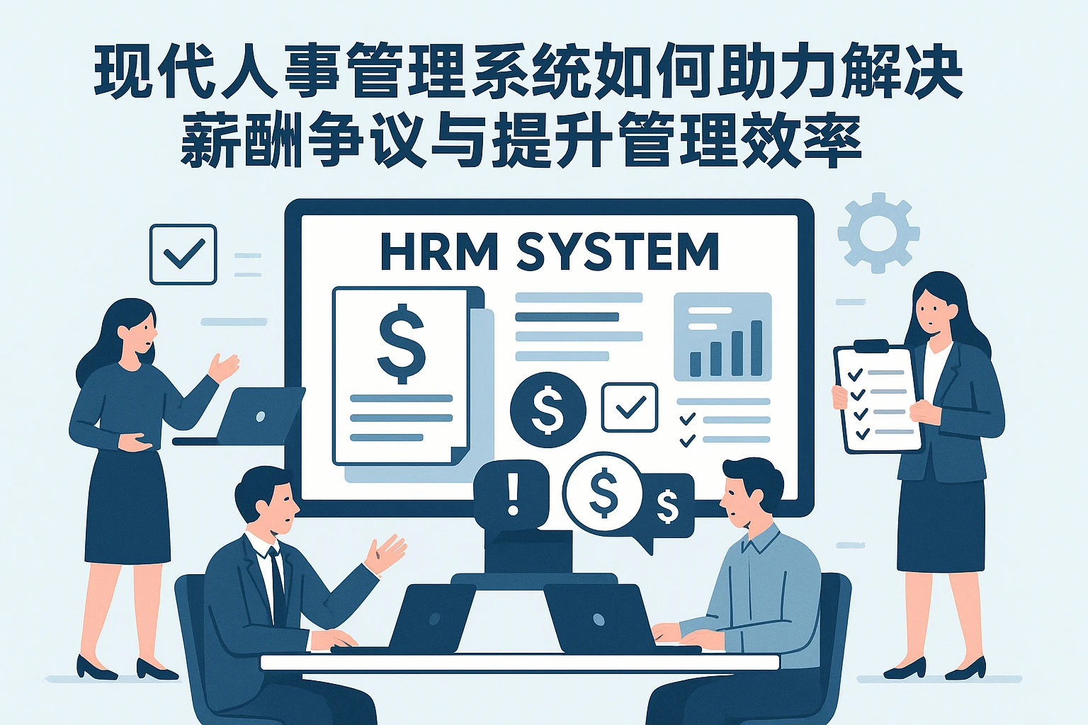 现代人事管理系统如何助力解决薪酬争议与提升管理效率