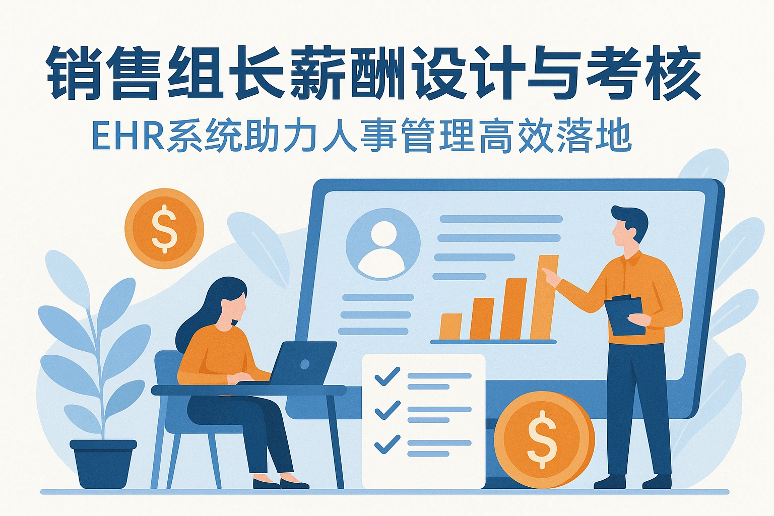 销售组长薪酬设计与考核：EHR系统助力人事管理高效落地