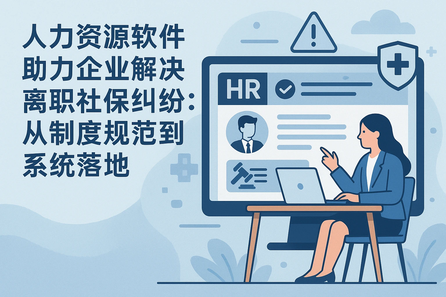 人力资源软件助力企业解决离职社保纠纷:从制度规范到系统落地