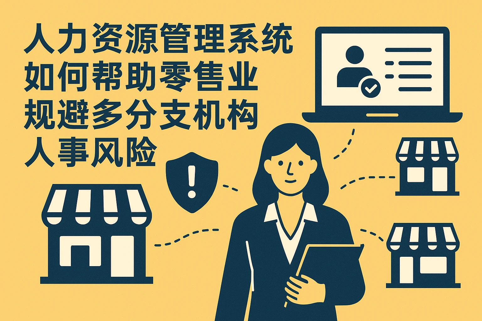 人力资源管理系统如何帮助零售业规避多分支机构人事风险