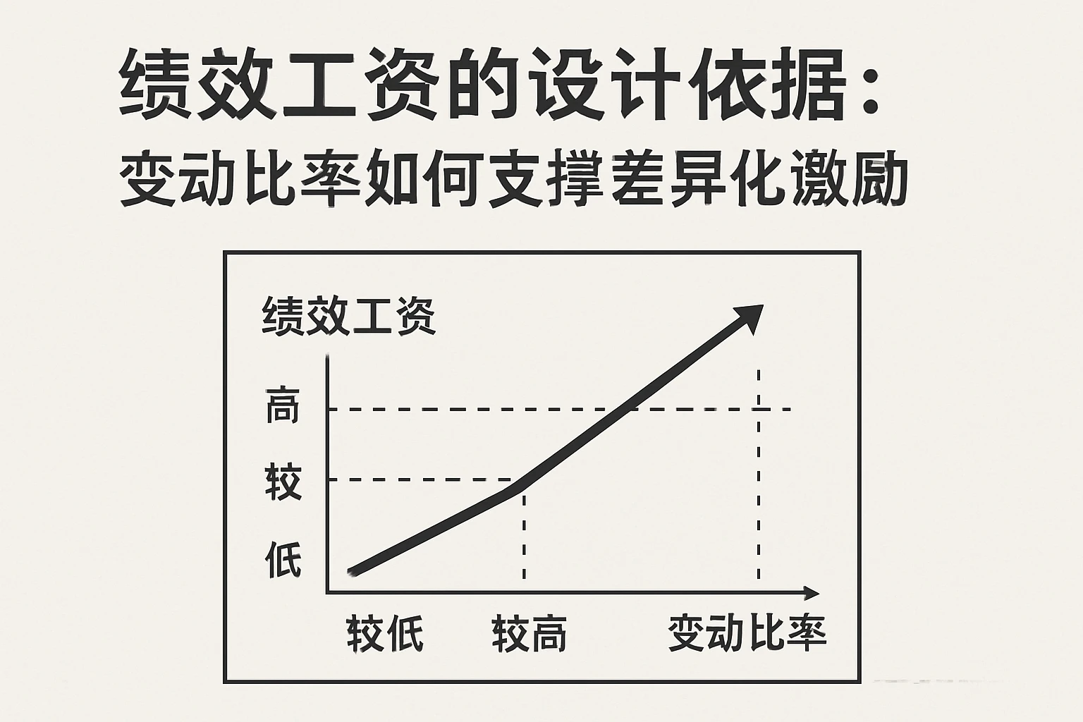 2. 绩效工资的设计依据:变动比率如何支撑差异化激励