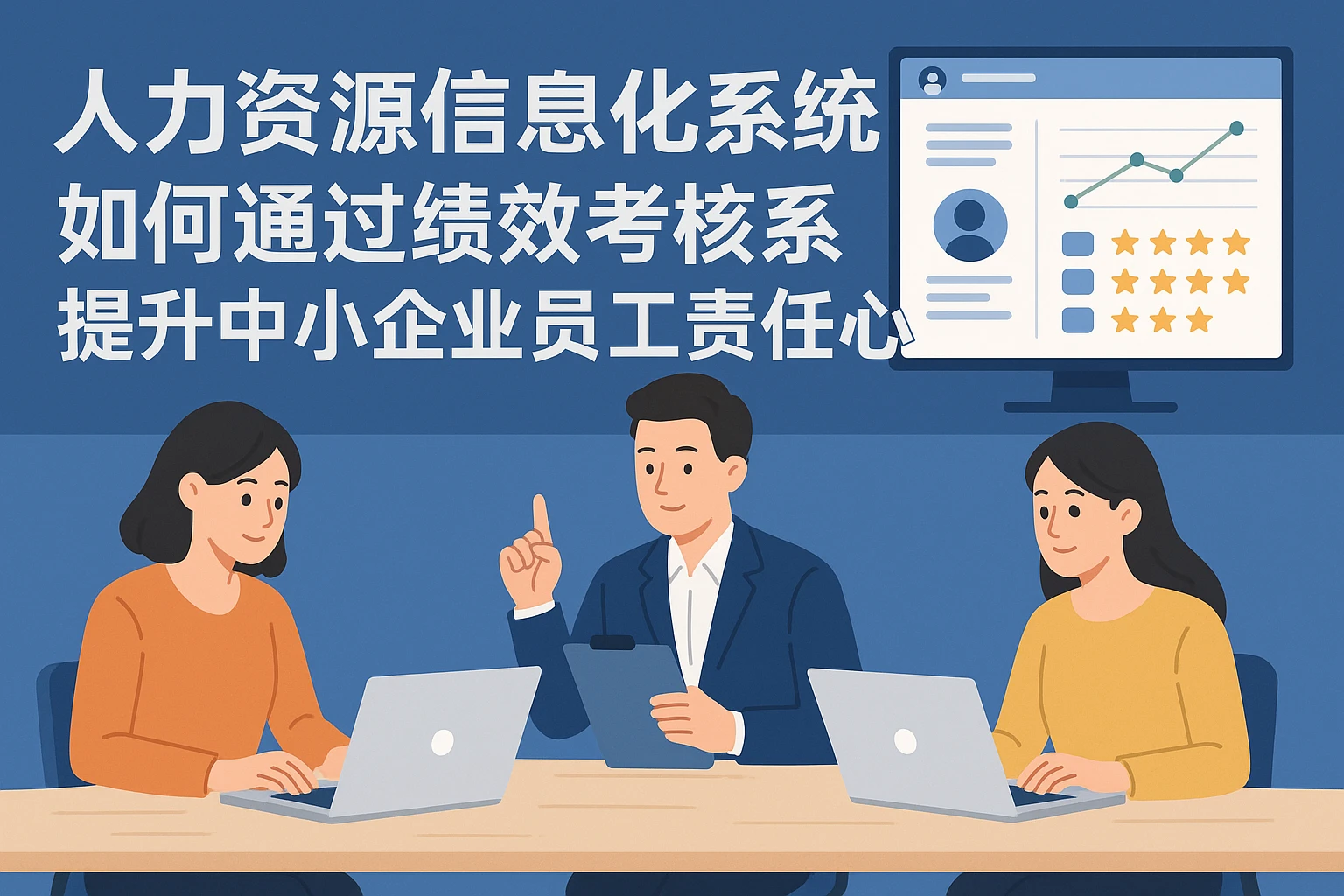 人力资源信息化系统如何通过绩效考核系统提升中小企业员工责任心