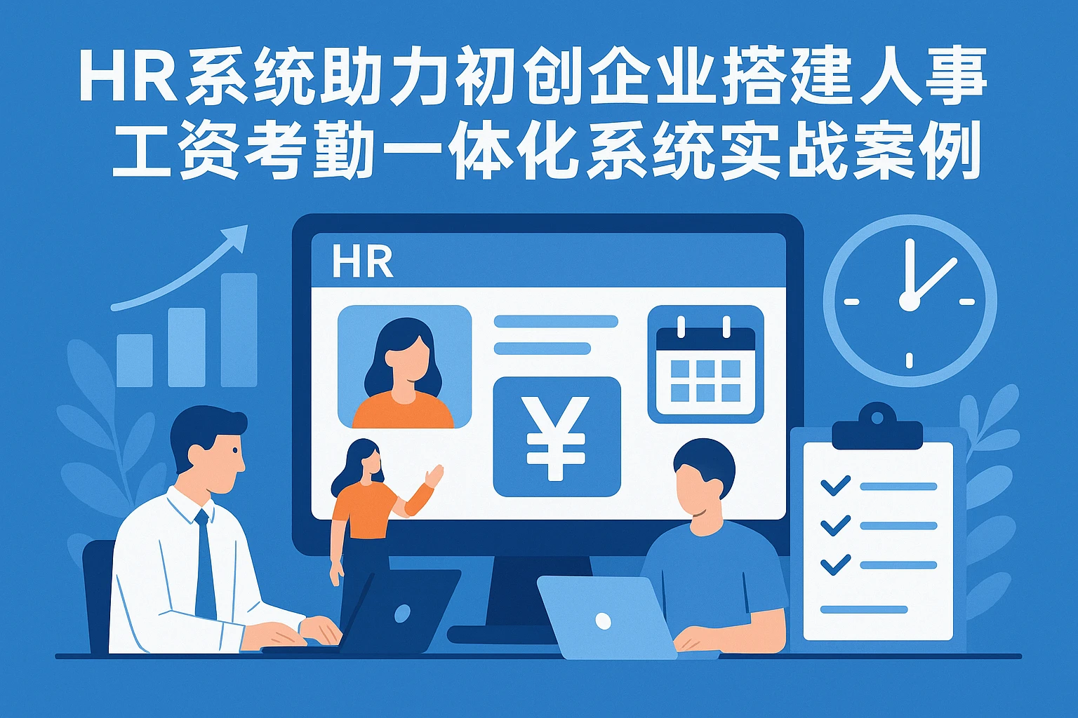 HR系统助力初创企业搭建人事工资考勤一体化系统实战案例