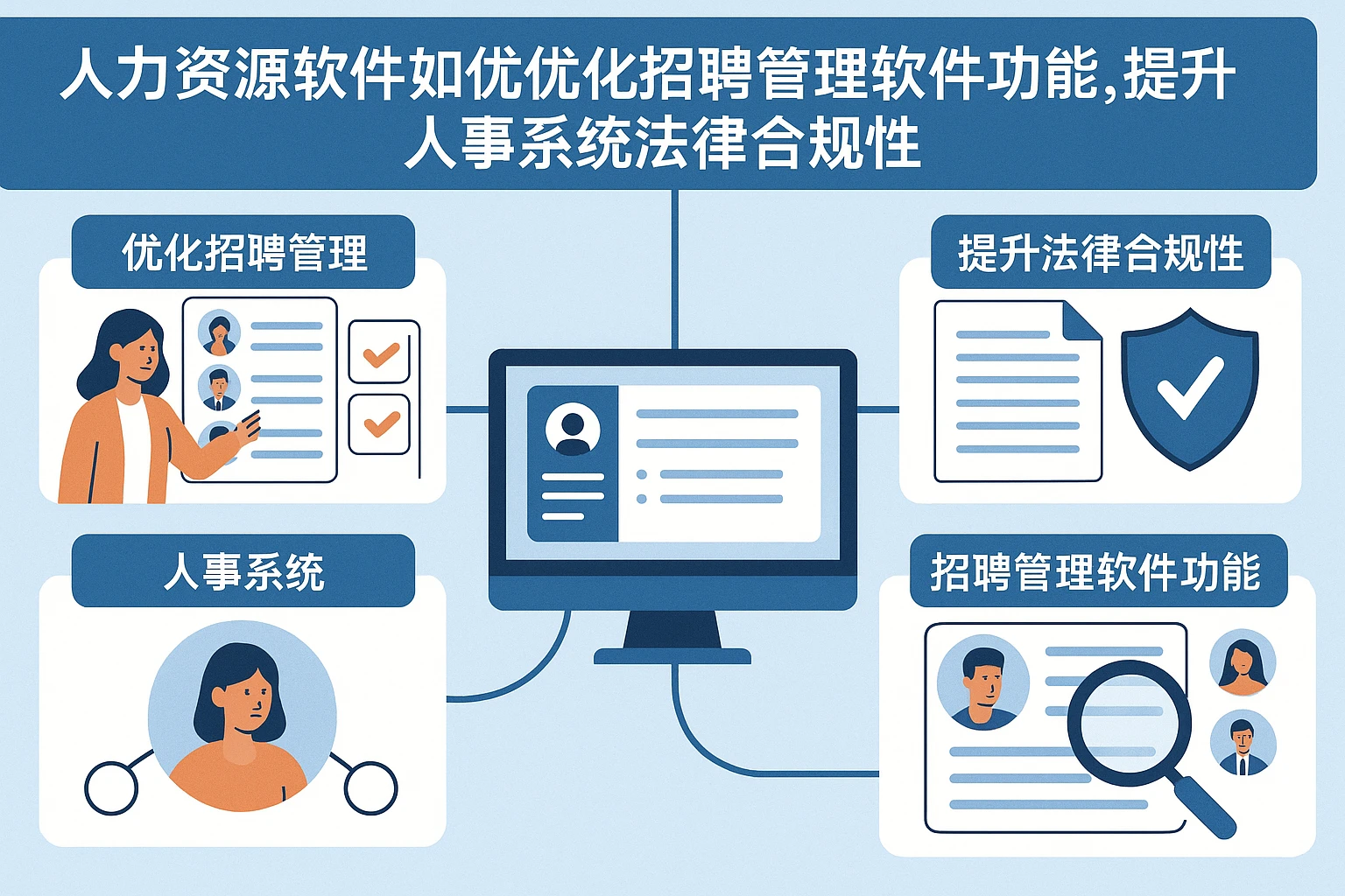 人力资源软件如何优化招聘管理软件功能，提升人事系统法律合规性