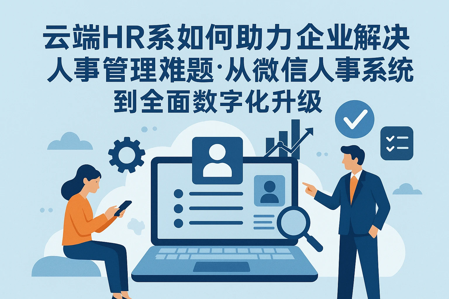 云端HR系统如何助力企业解决人事管理难题：从微信人事系统到全面数字化升级