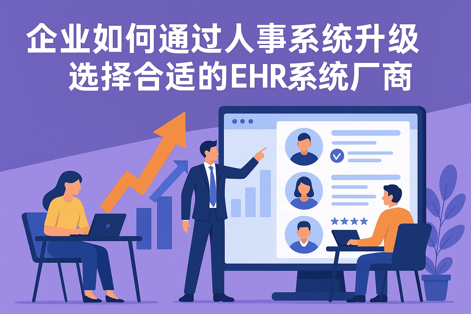 企业如何通过人事系统升级选择合适的EHR系统厂商