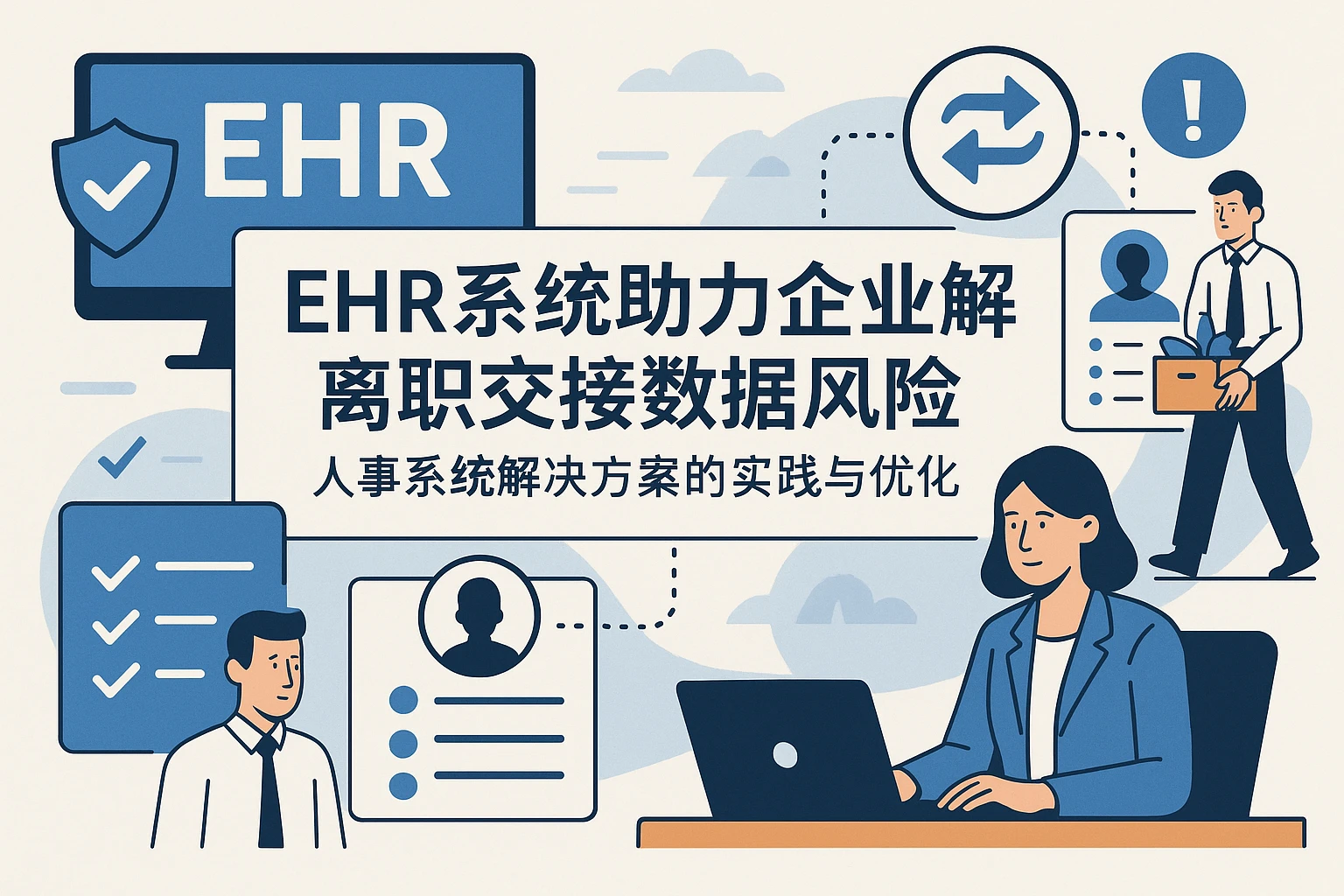 EHR系统助力企业解决离职交接数据风险：人事系统解决方案的实践与优化