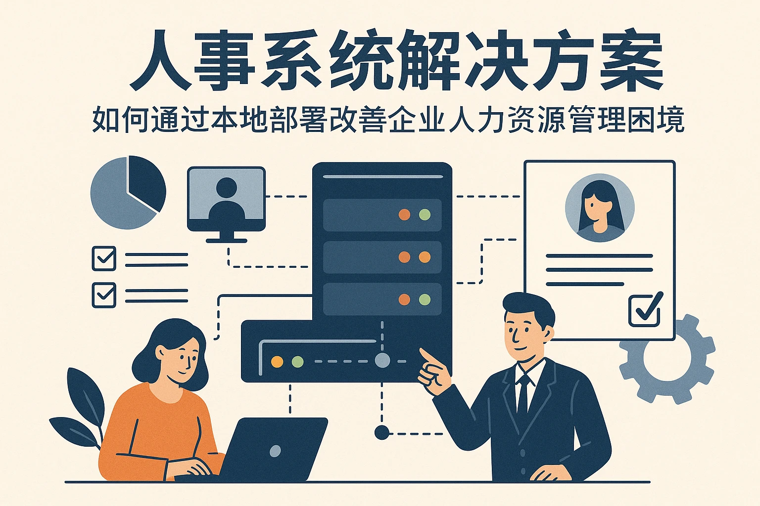 人事系统解决方案：如何通过本地部署改善企业人力资源管理困境