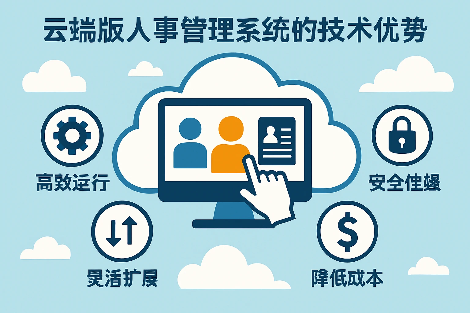 云端版人事管理系统的技术优势