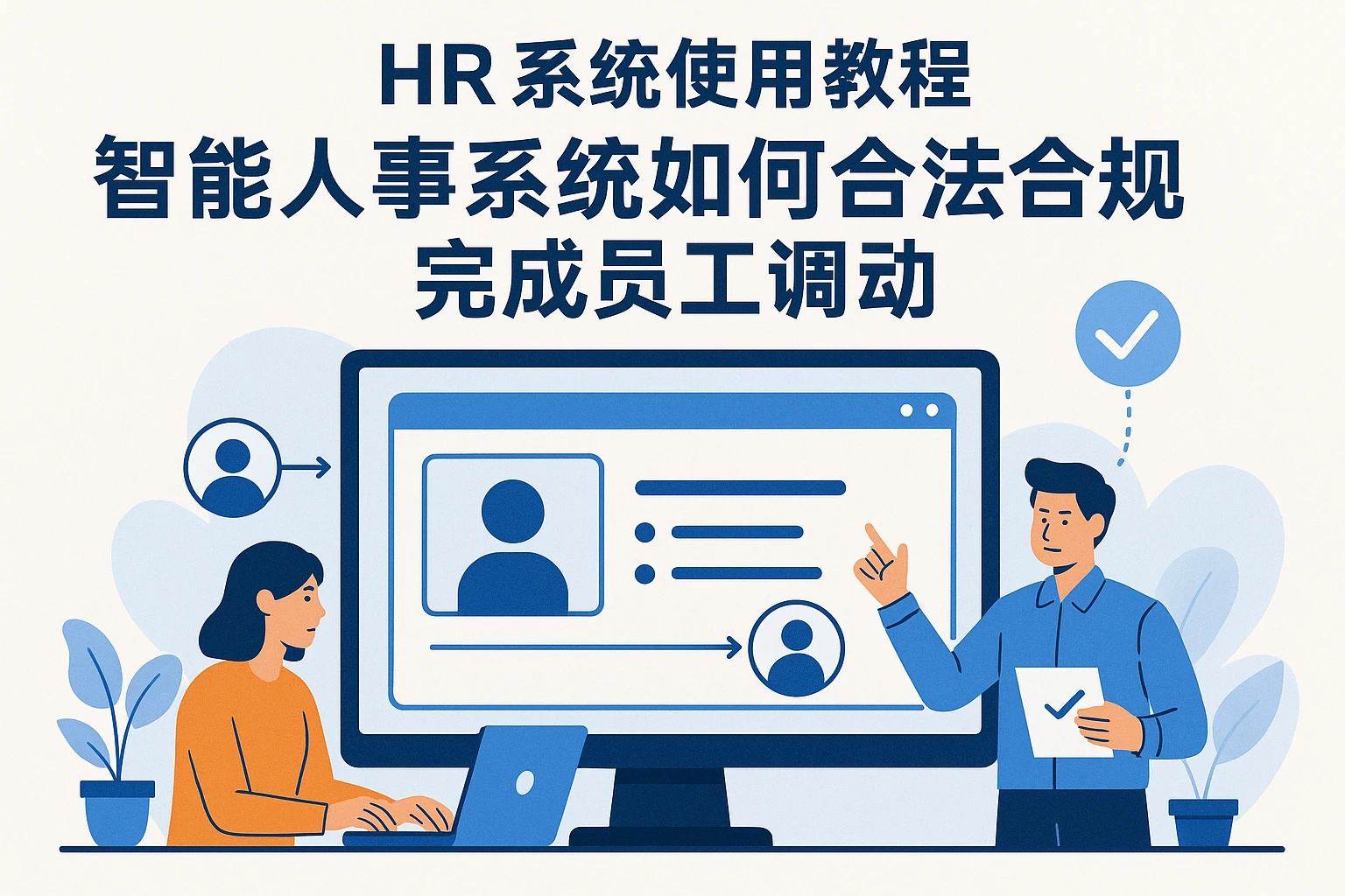 HR系统使用教程：智能人事系统如何合法合规完成员工调动