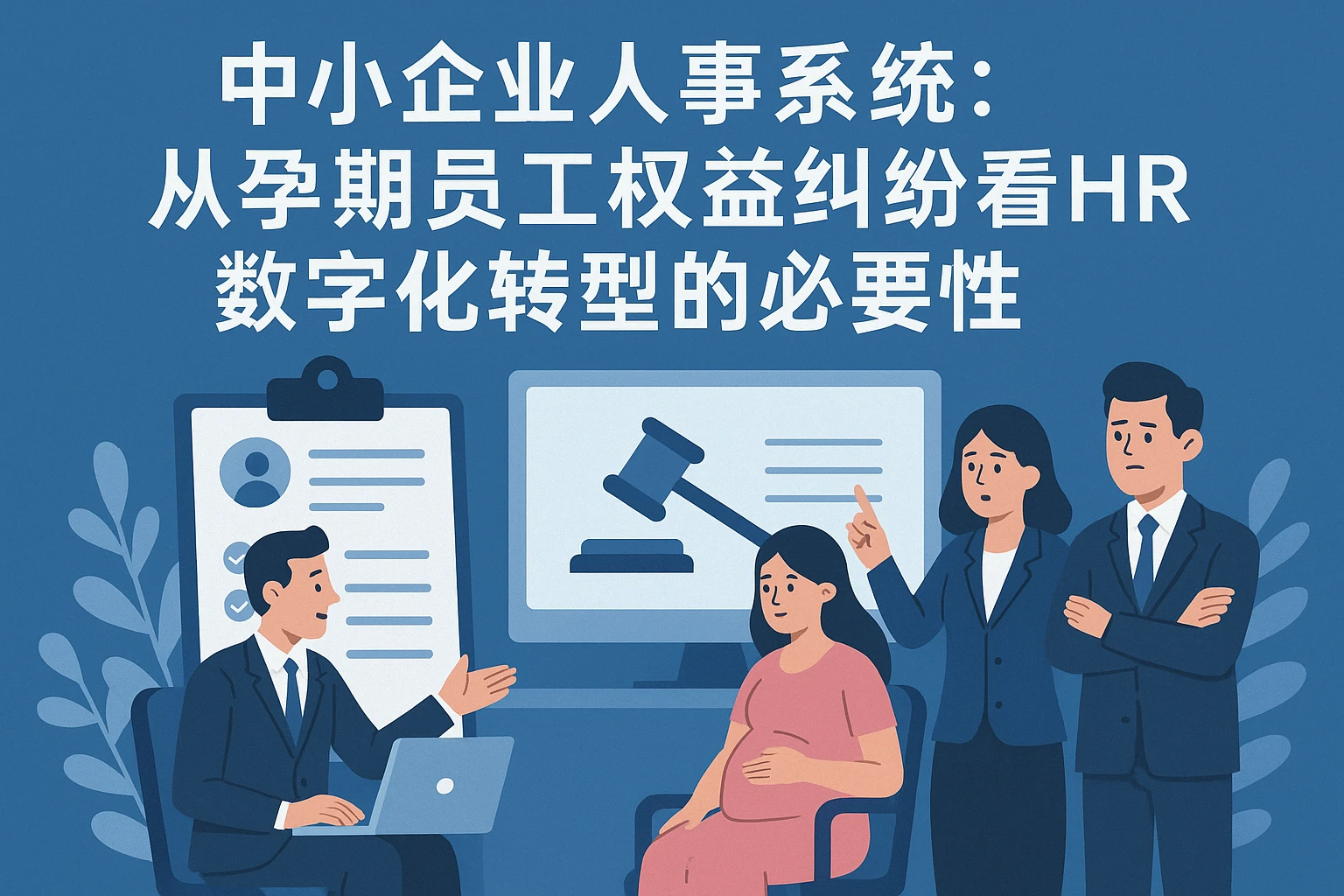 中小企业人事系统:从孕期员工权益纠纷看HR数字化转型的必要性