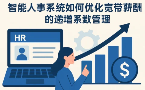 智能人事系统如何优化宽带薪酬的递增系数管理