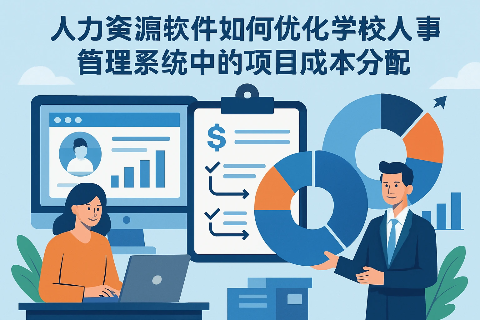 人力资源软件如何优化学校人事管理系统中的项目成本分配
