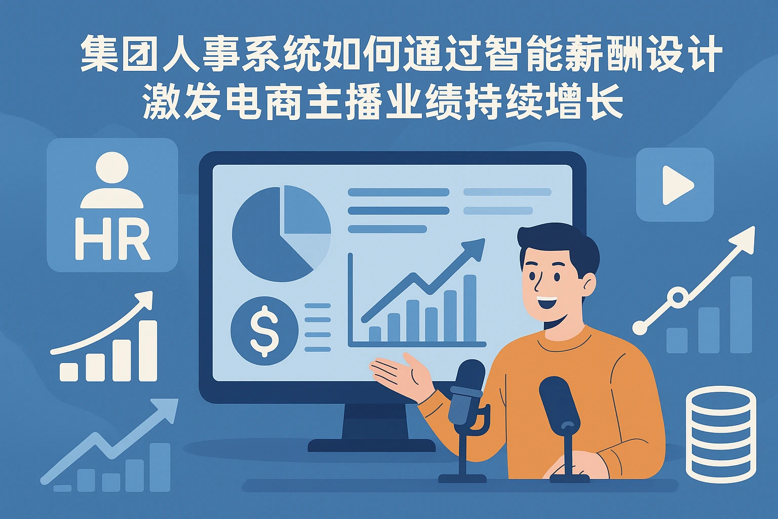 集团人事系统如何通过智能薪酬设计激发电商主播业绩持续增长