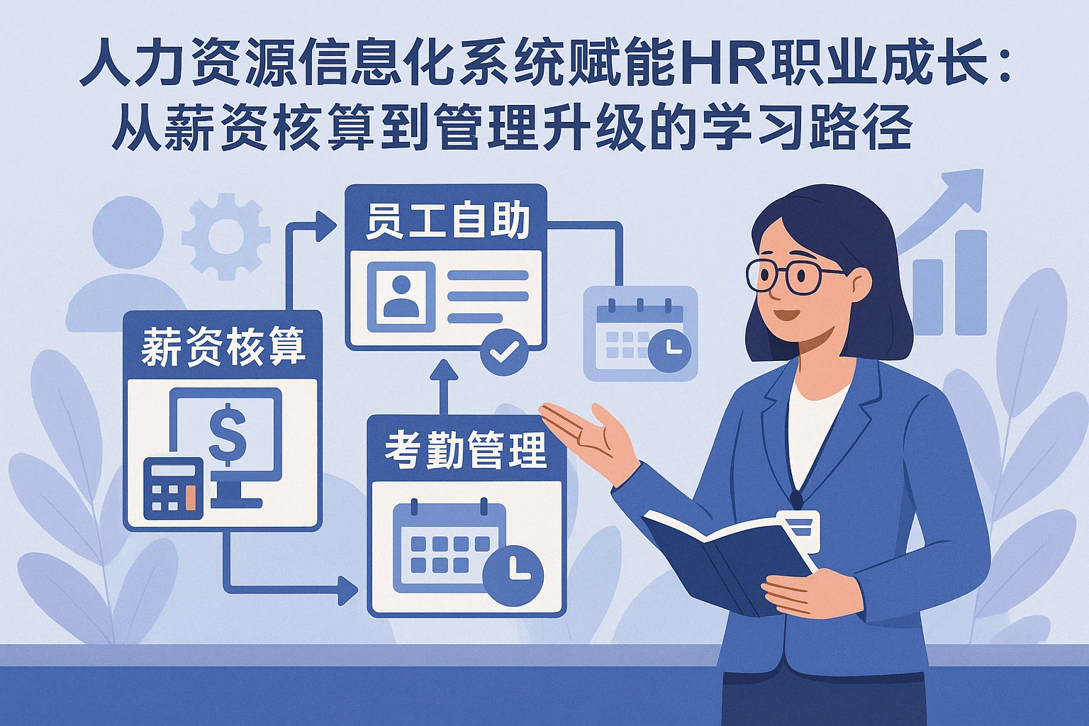 人力资源信息化系统赋能HR职业成长:从薪资核算到管理升级的学习路径