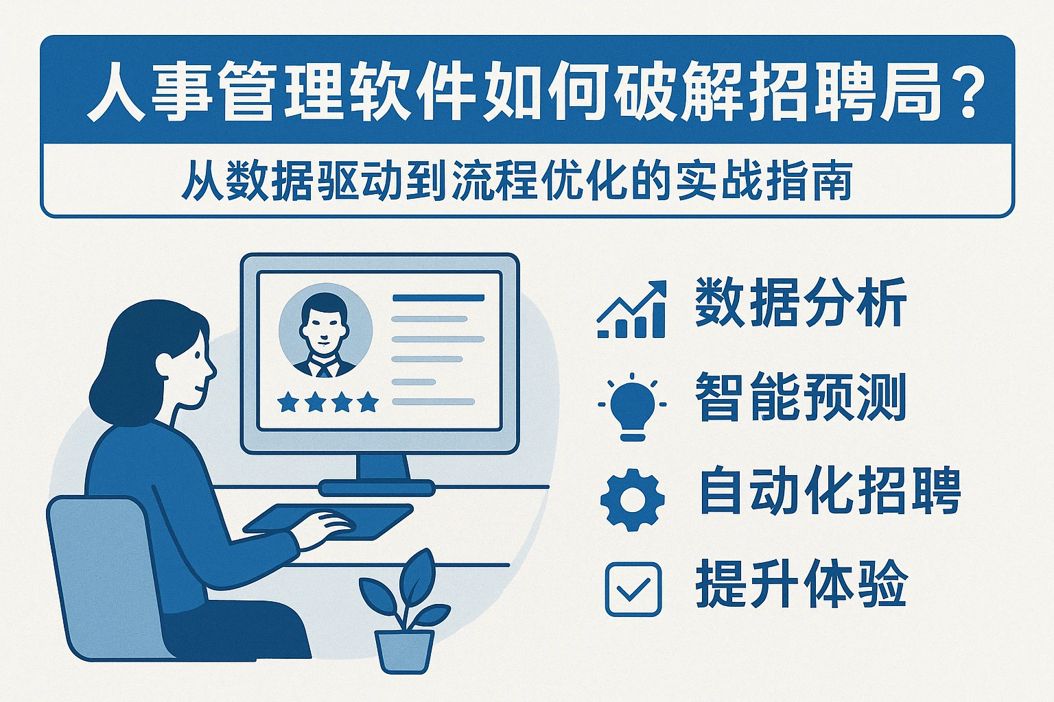 人事管理软件如何破解招聘困局？从数据驱动到流程优化的实战指南