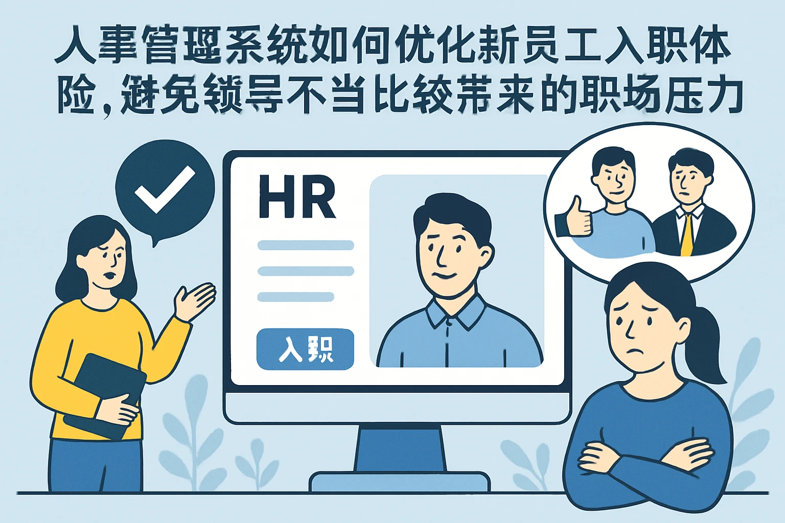 人事管理系统如何优化新员工入职体验，避免领导不当比较带来的职场压力