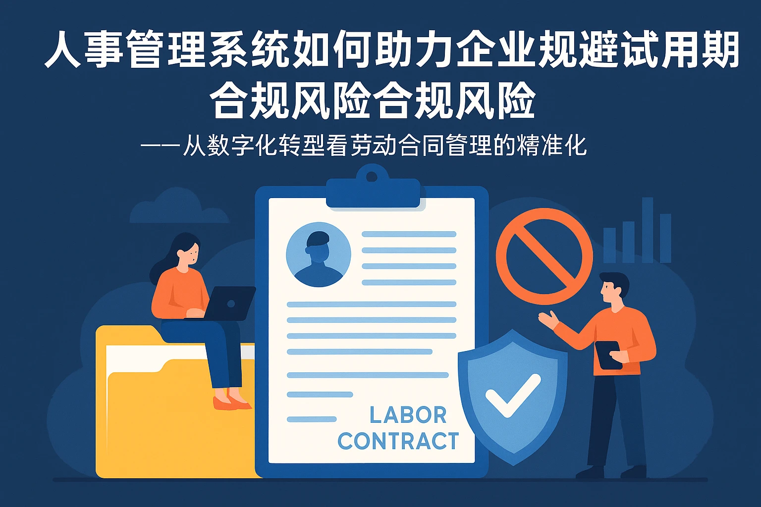 人事管理系统如何助力企业规避试用期合规风险——从数字化转型看劳动合同管理的精准化