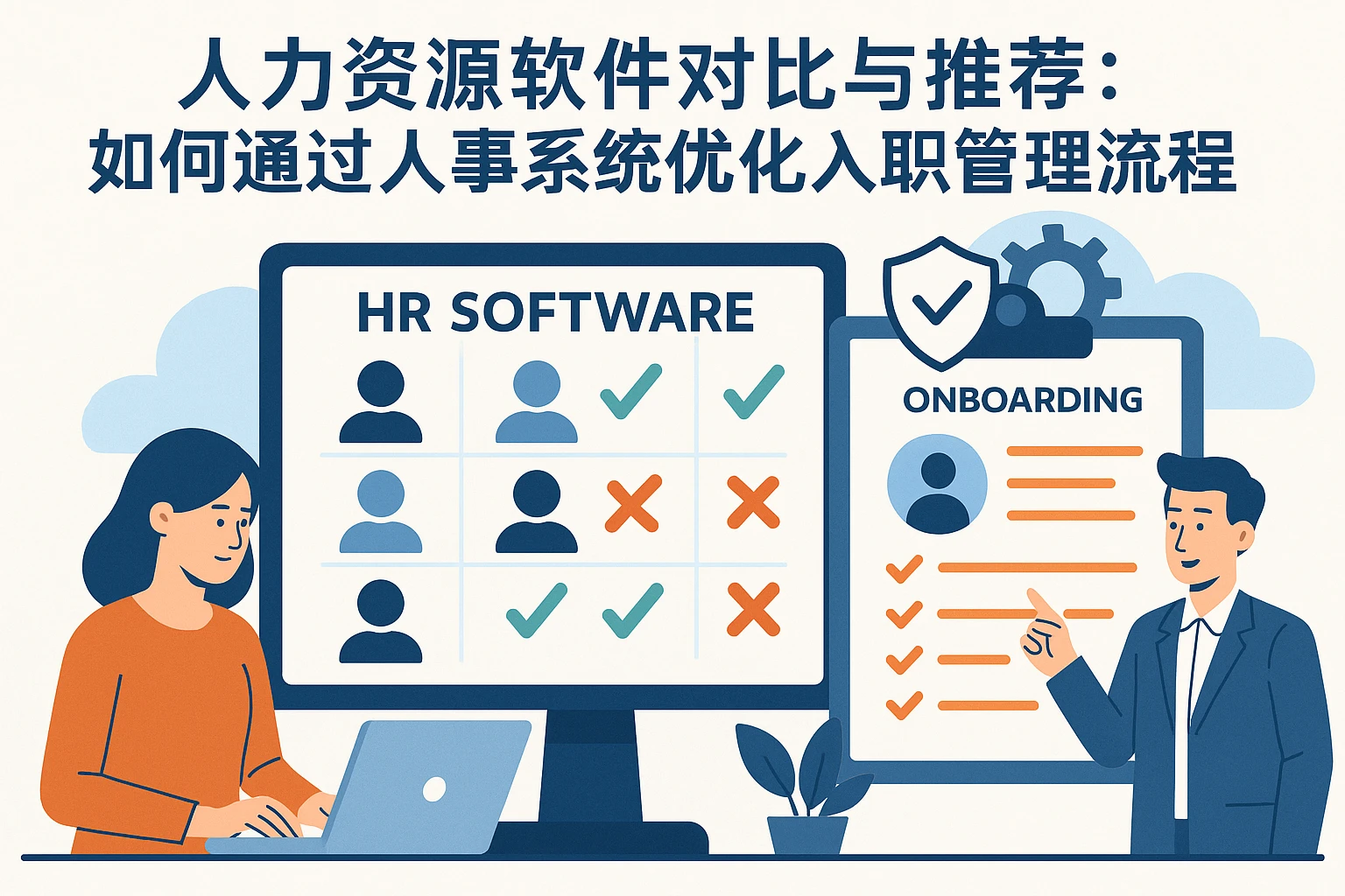 人力资源软件对比与推荐:如何通过人事系统优化入职管理流程